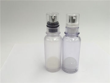 Eco Friendly Plastic Lotion Bottle , 50ml Airless Pump Bottle For Beauty Products