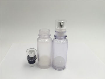 Eco Friendly Plastic Lotion Bottle , 50ml Airless Pump Bottle For Beauty Products