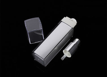 30ml 50ml Volume Square Acrylic Pump Bottle Cosmetic Packaging OEM Accepted