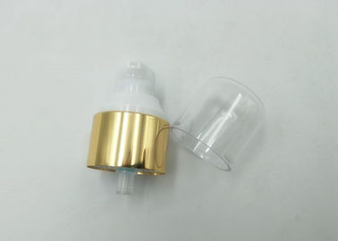 Electrochemical aluminum makeup pump lotion dispenser pump dispenser