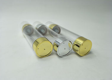 50ml Pp Airless Pump Bottles / Empty Foundation Bottle With Cosmetic Pump