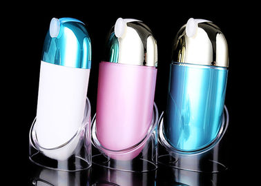 La bouteille privée d'air en plastique de galvanoplastie de conteneur de pompe de pp pour le BB écrèment 30ml/50ml