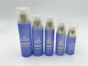 Capacité multi de la couleur pp de pompe de bouteille cosmétique privée d'air faite sur commande d'emballage écologique