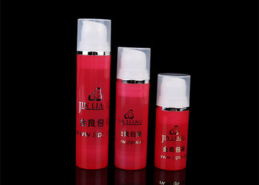 Le distributeur privé d'air en plastique met la bouteille en bouteille cosmétique 15ml 20ml 30ml de pompe