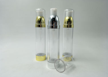 bouteilles privées d'air de pompe de 50ml pp/bouteille vide de base avec la pompe cosmétique
