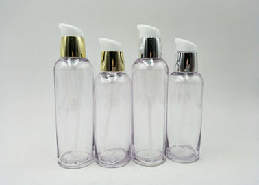 Chapeau cosmétique de Croen de bouteille de la pompe claire PETG avec la pompe 120ML 140ML de lotion